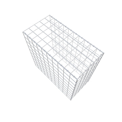 Extra gabion typ 4 100 cm x 100 cm x 50 cm (L x H x D), maskstorlek 10 cm x 10 cm, C-ring