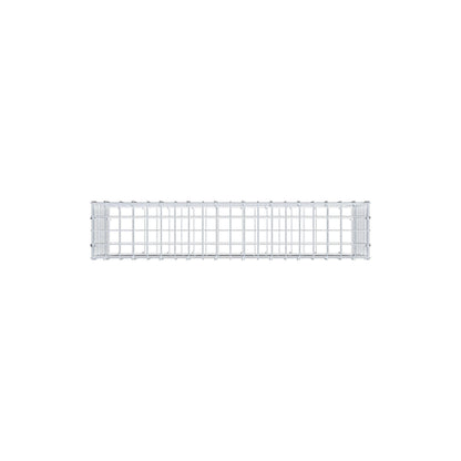 Gabião 100 cm x 40 cm x 20 cm (C x A x P), malhagem 5 cm x 5 cm, anel C