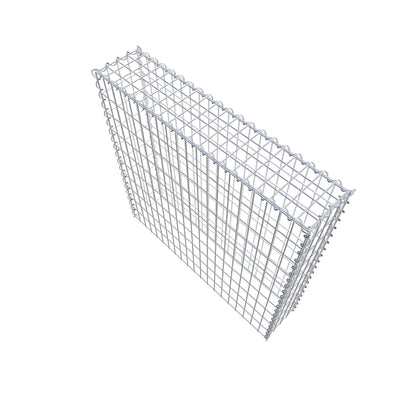 Grown-on gabion type 3 100 cm x 100 cm x 20 cm (L x H x D), mesh size 5 cm x 10 cm, spiral