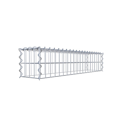 Add-on schanskorf type 3 100 cm x 20 cm x 20 cm (L x H x D), maaswijdte 5 cm x 10 cm, spiraalvormig