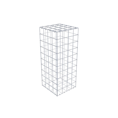 Gabion 100 cm x 40 cm x 40 cm (L x H x D), maskestørrelse 10 cm x 10 cm, C-ring