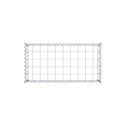 Gabbione aggiuntivo tipo 3 100 cm x 30 cm x 50 cm (L x A x P), maglia 10 cm x 10 cm, spirale