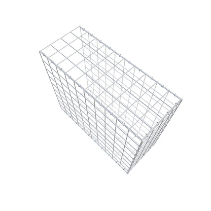 Gavión complementario de tipo 2 100 cm x 90 cm x 40 cm (L x A x P), malla 10 cm x 10 cm, anillo en C