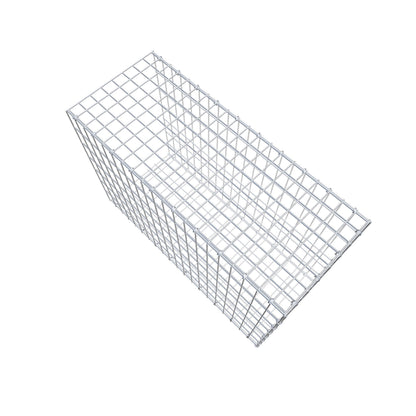 Mounted gabion type 2 100 cm x 70 cm x 40 cm, mesh size 5 cm x 10 cm, C-ring