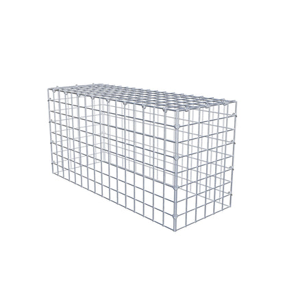 Pile aggiuntivo tipo 3 80 cm x 40 cm x 30 cm (L x H x P), maglia 5 cm x 5 cm, anello a C