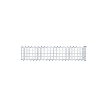 Gabião tipo 2 100 cm x 20 cm x 20 cm (C x A x P), malhagem 5 cm x 5 cm, espiral