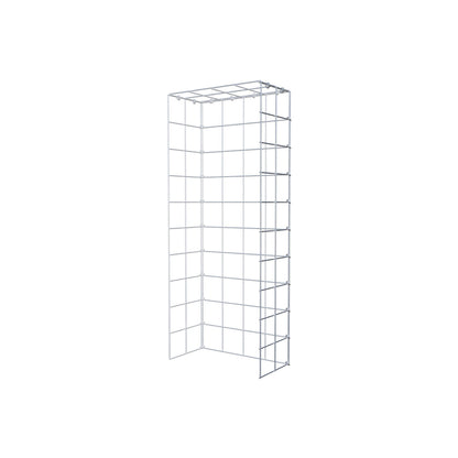 Anbaugabione Typ 4 100 cm x 20 cm x 40 cm (L x H x T), Maschenweite 10 cm x 10 cm, C-Ring