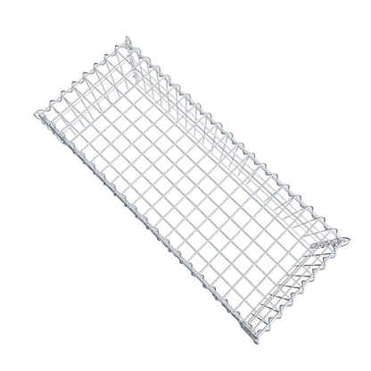 Gabbione aggiuntivo tipo 3 100 cm x 30 cm x 40 cm (L x A x P), maglia 5 cm x 10 cm, spirale