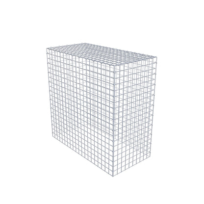 Gabião Tipo 3 100 cm x 100 cm x 50 cm (C x A x P), malhagem 5 cm x 5 cm, anel C