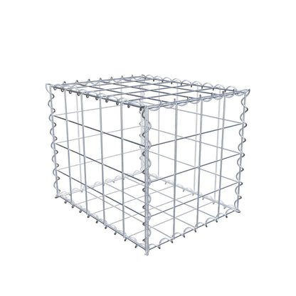 Gabion 50 cm x 40 cm x 40 cm (L x H x D), maskestørrelse 10 cm x 10 cm, spiral