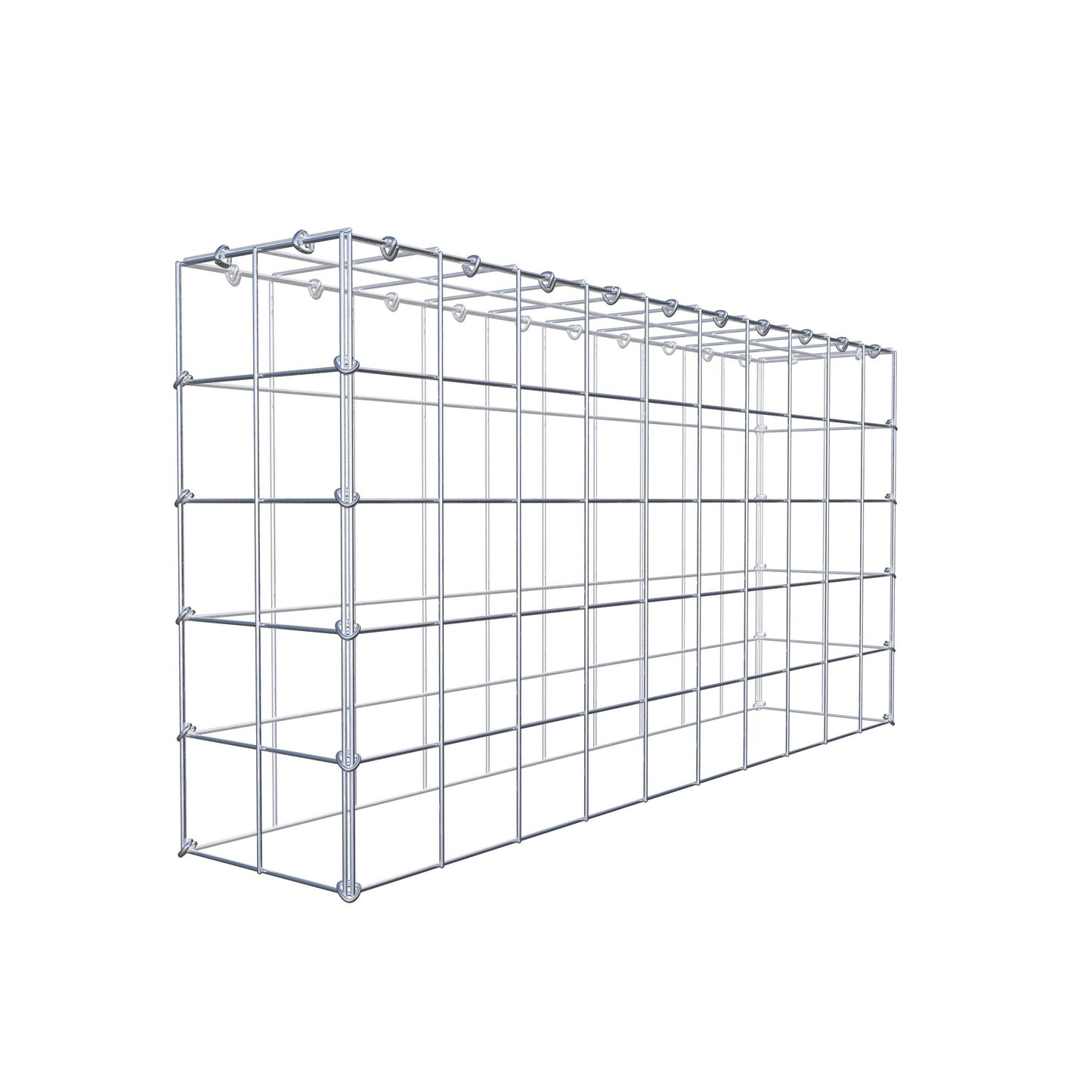 Fourche rapportée type 3 100 cm x 50 cm x 20 cm (L x H x P), mailles 10 cm x 10 cm, anneau C