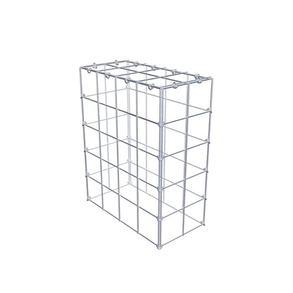 Gabião Tipo 3 50 cm x 40 cm x 20 cm (C x A x P), malhagem 10 cm x 10 cm, anel C