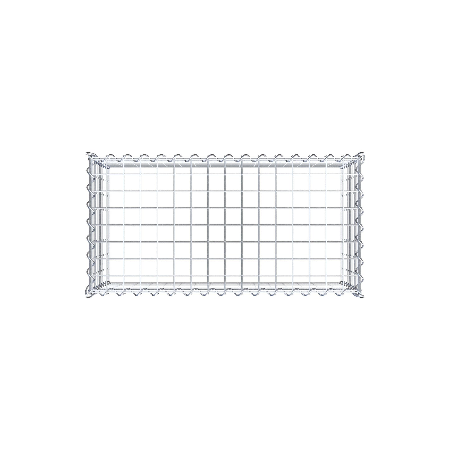 Gavión complementario tipo 3 80 cm x 40 cm x 40 cm (L x A x P), malla 5 cm x 5 cm, espiral