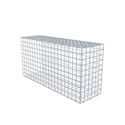 Gabião Tipo 2 100 cm x 50 cm x 30 cm (C x A x P), malhagem 5 cm x 5 cm, anel C