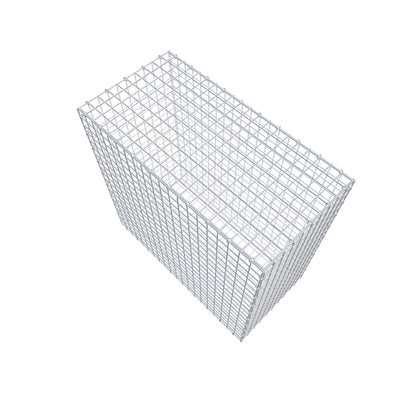 Gabione 100 cm x 100 cm x 50 cm (L x H x T), Maschenweite 5 cm x 5 cm, C-Ring