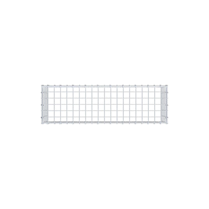 Monteret gabion type 3 100 cm x 30 cm x 30 cm (L x H x D), maskestørrelse 5 cm x 5 cm, C-ring