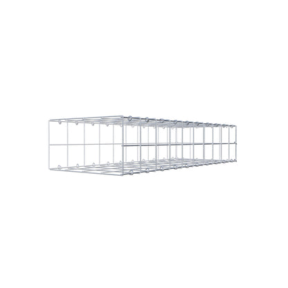 Gabião Tipo 2 100 cm x 20 cm x 40 cm (C x A x P), malhagem 10 cm x 10 cm, anel C