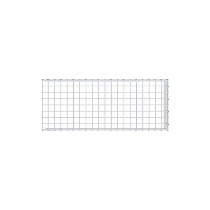 Gabião Tipo 4 100 cm x 20 cm x 40 cm (C x A x P), malhagem 5 cm x 5 cm, anel C