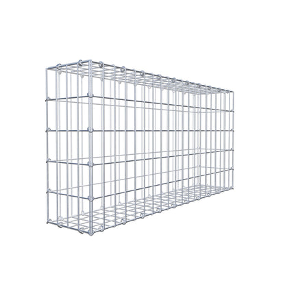 Gabião 100 cm x 50 cm x 20 cm (C x A x P), malhagem 5 cm x 10 cm, anel C