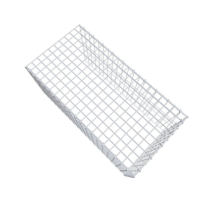 Gabbione aggiuntivo tipo 4 100 cm x 50 cm x 50 cm (L x H x P), maglia 5 cm x 10 cm, anello a C