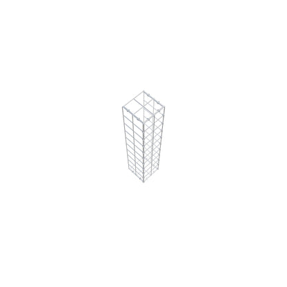 Anbaugabione Typ 2 100 cm x 20 cm x 20 cm (L x H x T), Maschenweite 10 cm x 10 cm, C-Ring