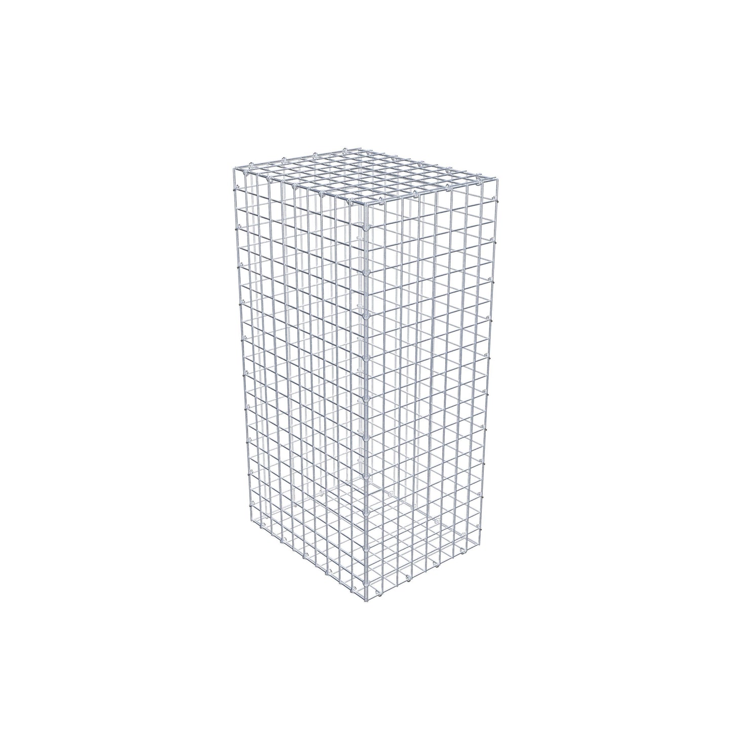Schanskorf 100 cm x 50 cm x 40 cm (L x H x D), maaswijdte 5 cm x 5 cm, C-ring