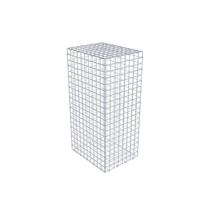 Schanskorf 100 cm x 50 cm x 40 cm (L x H x D), maaswijdte 5 cm x 5 cm, C-ring