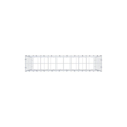 Gabbione 100 cm x 60 cm x 20 cm (L x H x P), maglia 10 x 10 cm, anello a spirale