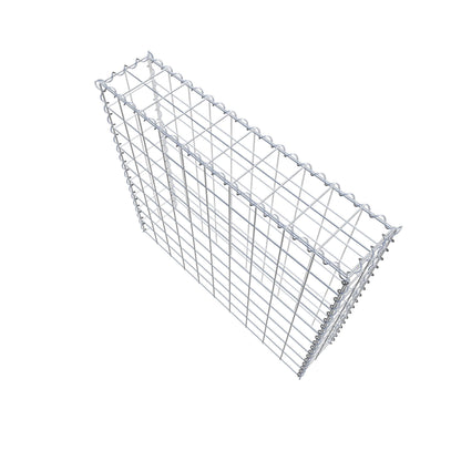 Gabbione aggiuntivo tipo 3 100 cm x 90 cm x 20 cm (L x H x P), maglia 10 cm x 10 cm, spirale