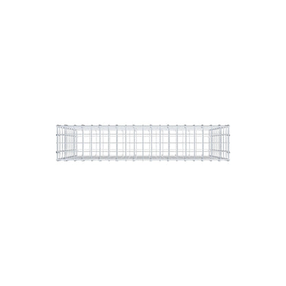 Gabion 100 cm x 90 cm x 20 cm (L x H x D), maskestørrelse 5 cm x 10 cm, C-ring