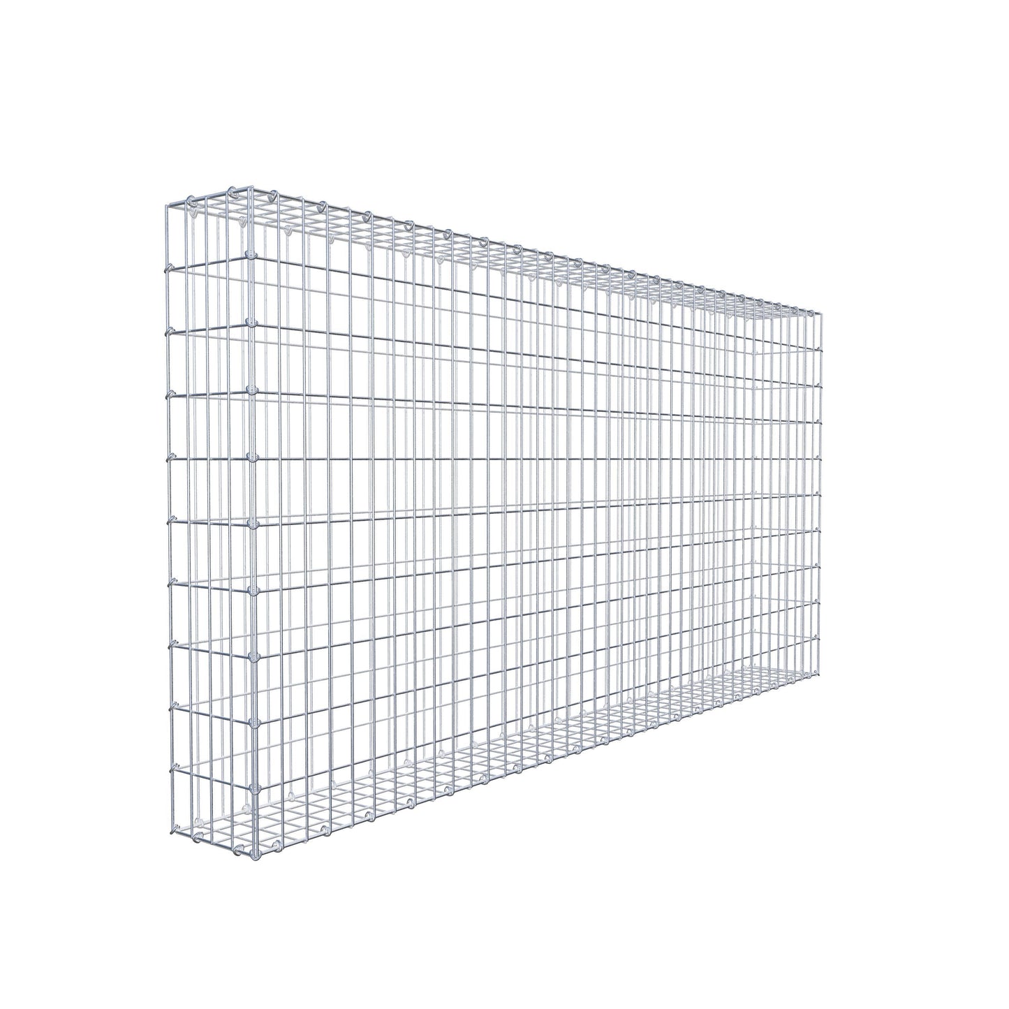 Gabione 200 cm x 100 cm x 20 cm (L x H x T), Maschenweite 5 cm x 10 cm, C-Ring