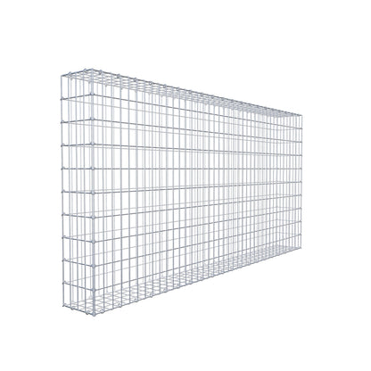 Gabione 200 cm x 100 cm x 20 cm (L x H x T), Maschenweite 5 cm x 10 cm, C-Ring