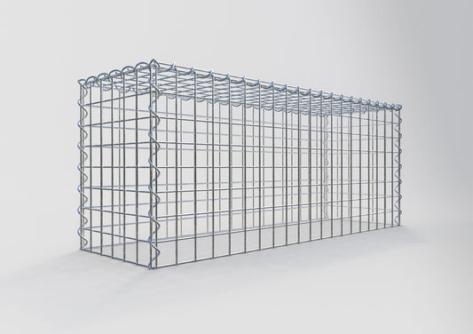 Gabião Tipo 3 100 cm x 40 cm x 30 cm (C x A x P), malhagem 5 cm x 5 cm, espiral