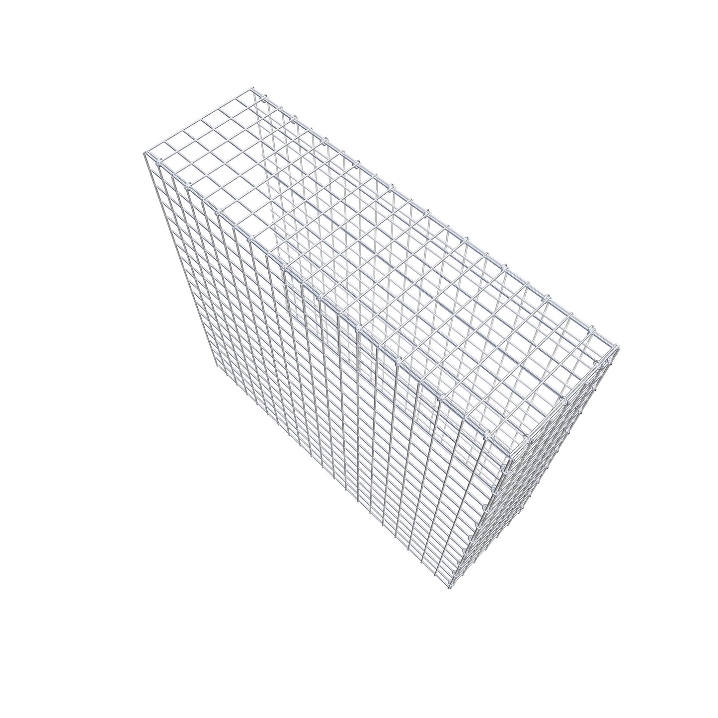 Extra gabion typ 4 100 cm x 90 cm x 30 cm (L x H x D), maskstorlek 5 cm x 5 cm, C-ring