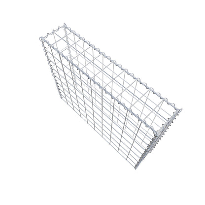 Grown-on gabion type 3 100 cm x 80 cm x 20 cm (L x H x D), mesh size 10 cm x 10 cm, spiral