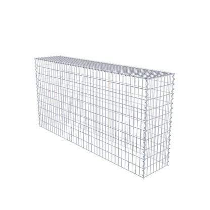 Extra gabion typ 3 200 cm x 100 cm x 40 cm (L x H x D), maskstorlek 5 cm x 10 cm, spiral