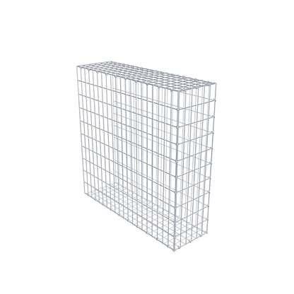 Gabbione aggiuntivo tipo 2 100 cm x 100 cm x 30 cm, maglia 5 cm x 10 cm, anello a C