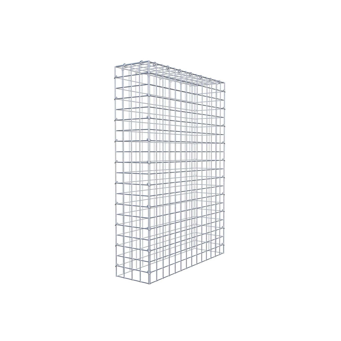 Gabbione aggiuntivo di tipo 3 100 cm x 70 cm x 20 cm (L x H x P), maglia 5 cm x 5 cm, anello a C