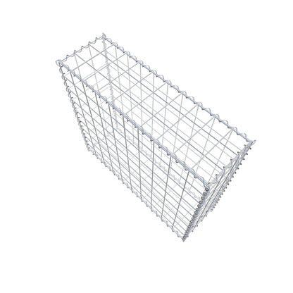 Gabbione 100 cm x 90 cm x 30 cm (L x H x P), maglia 10 cm x 10 cm, spirale