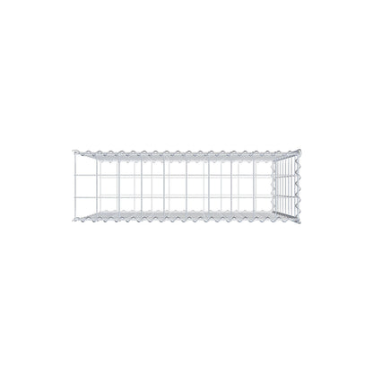 Gabbione aggiuntivo tipo 2 100 cm x 90 cm x 30 cm (L x H x P), maglia 10 cm x 10 cm, spirale
