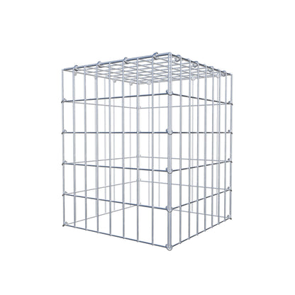 Anbaugabione Typ 3 50 cm x 40 cm x 40 cm (L x H x T), Maschenweite 5 cm x 10 cm, C-Ring