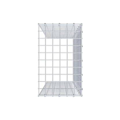 Gavión acoplable tipo 4 100 cm x 30 cm x 50 cm (L x A x P), malla 5 cm x 5 cm, anillo en C