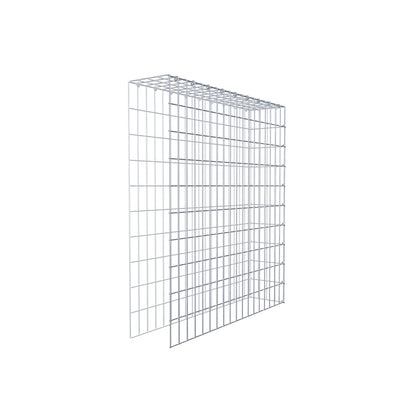 Anbaugabione Typ 4 100 cm x 90 cm x 20 cm (L x H x T), Maschenweite 5 cm x 10 cm, C-Ring