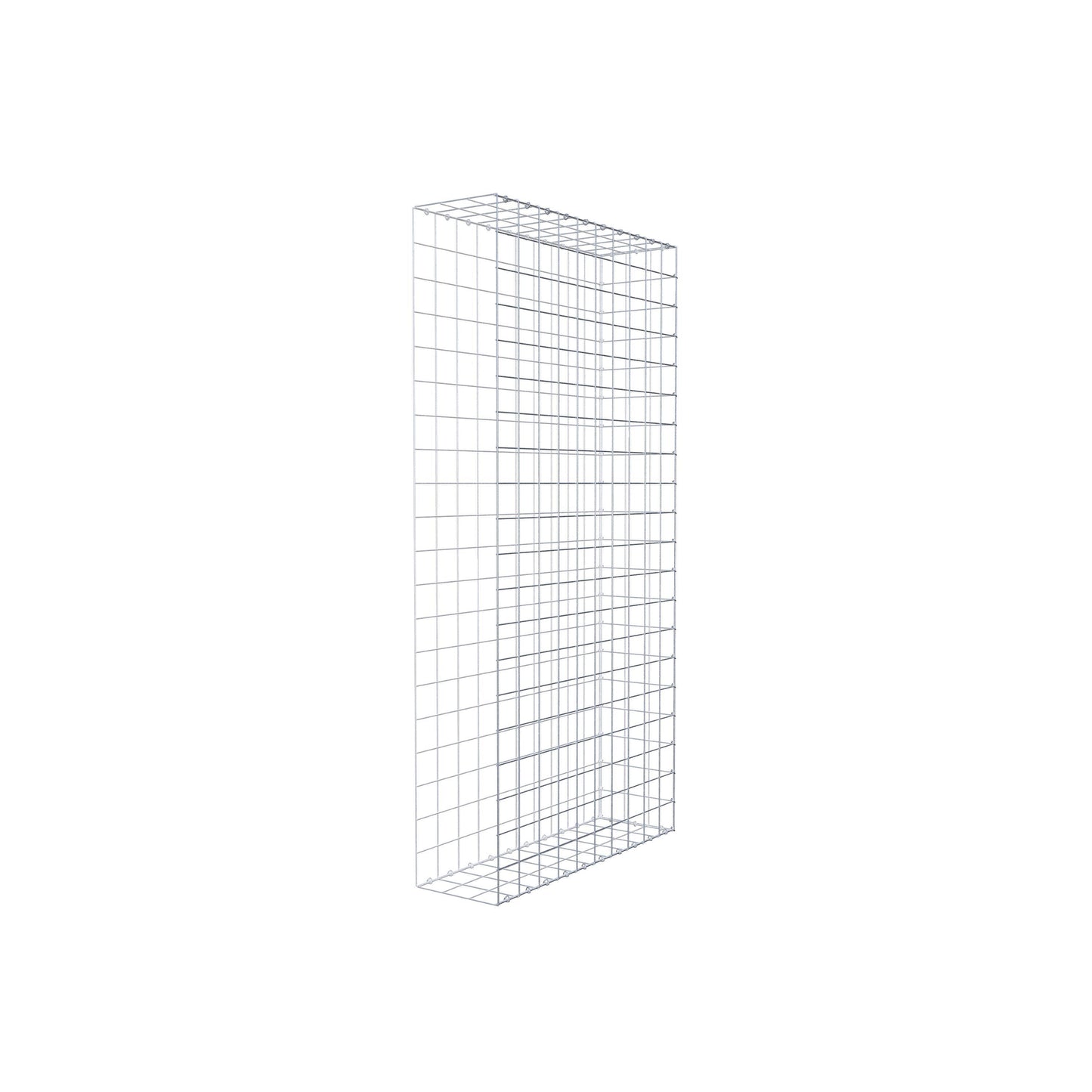 Monteret gabion type 2 200 cm x 100 cm x 30 cm (L x H x D), maskestørrelse 10 cm x 10 cm, C-ring