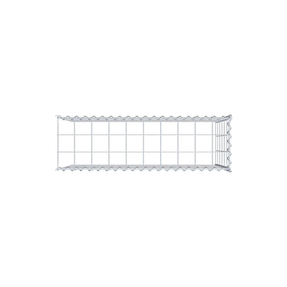 Gabbione aggiuntivo tipo 4 100 cm x 60 cm x 30 cm (L x H x P), maglia 10 cm x 10 cm, spirale