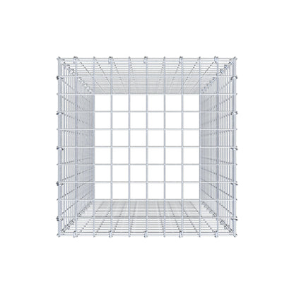 Type 3 oplegkorf 100 cm x 50 cm x 50 cm (L x H x D), maaswijdte 5 cm x 5 cm, C-ring