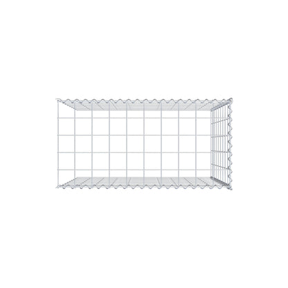 Gabião tipo 4 100 cm x 90 cm x 50 cm (C x A x P), malhagem 10 cm x 10 cm, espiral
