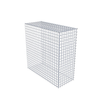 Gabião Tipo 2 100 cm x 100 cm x 40 cm (C x A x P), malhagem 5 cm x 5 cm, espiral