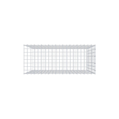 Gabião tipo 2 100 cm x 100 cm x 40 cm, malhagem 5 cm x 10 cm, anel C