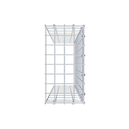 Pile aggiuntivo tipo 4 100 cm x 20 cm x 40 cm (L x H x P), maglia 5 cm x 10 cm, anello a C